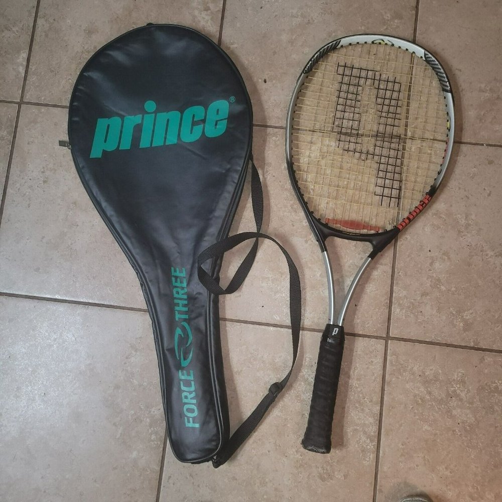 Prince Force 3 Tennis Racket, Avenger TI w/case